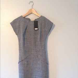 Rebecca Tatti Grey midi dress